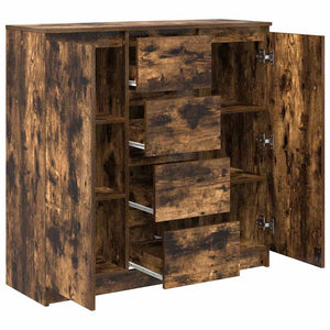 Sideboard Räuchereiche mit Schubladen