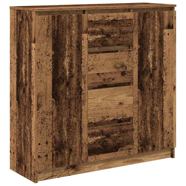 Sideboard Altholz-Optik mit Schubladen, 100,5 cm