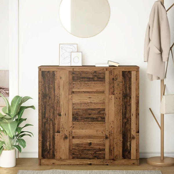 Sideboard Altholz-Optik mit Schubladen, 100,5 cm