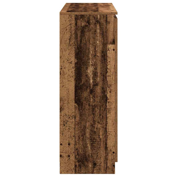 Sideboard Altholz-Optik mit Schubladen, 100,5 cm