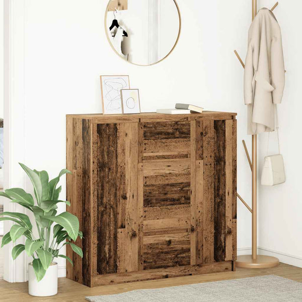 Sideboard Altholz-Optik mit Schubladen, 100,5 cm
