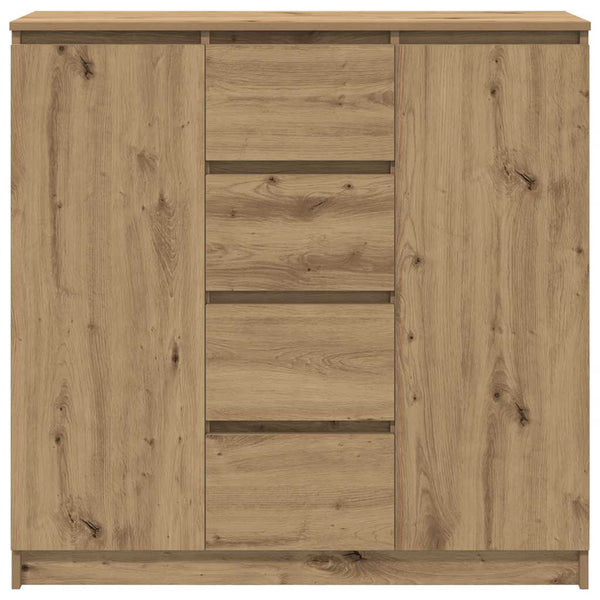 vidaXL Sideboard with Drawers Artisan Oak 100.5x35x98.5 cm