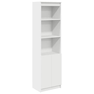 Highboard Weiß 50x35x180 cm