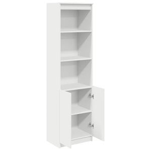 Highboard Weiß 50x35x180 cm