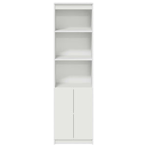 Highboard Weiß 50x35x180 cm