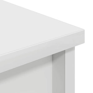 Highboard Weiß 50x35x180 cm