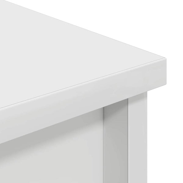 Highboard Weiß 50x35x180 cm
