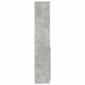 Highboard Betongrau 50x35x180 cm