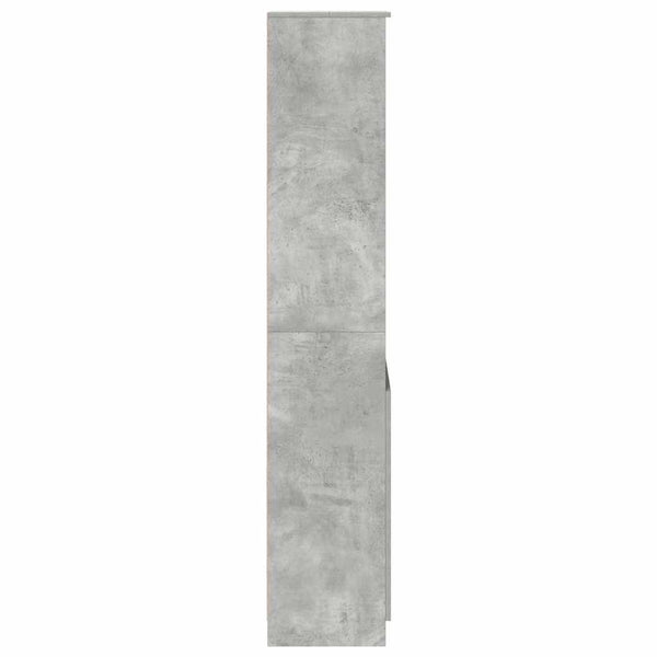 Highboard Betongrau 50x35x180 cm