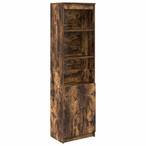 Highboard Räuchereiche 50x35x180 cm