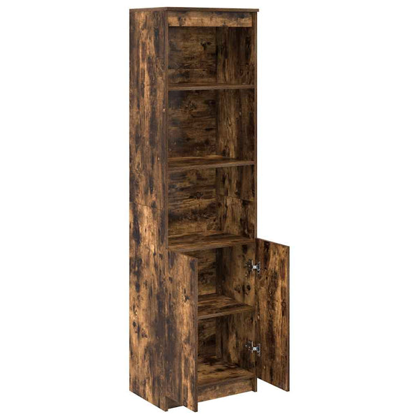 Highboard Räuchereiche 50x35x180 cm