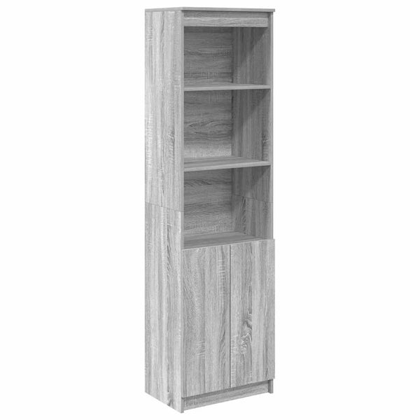 Highboard Grau Sonoma 50x180 cm