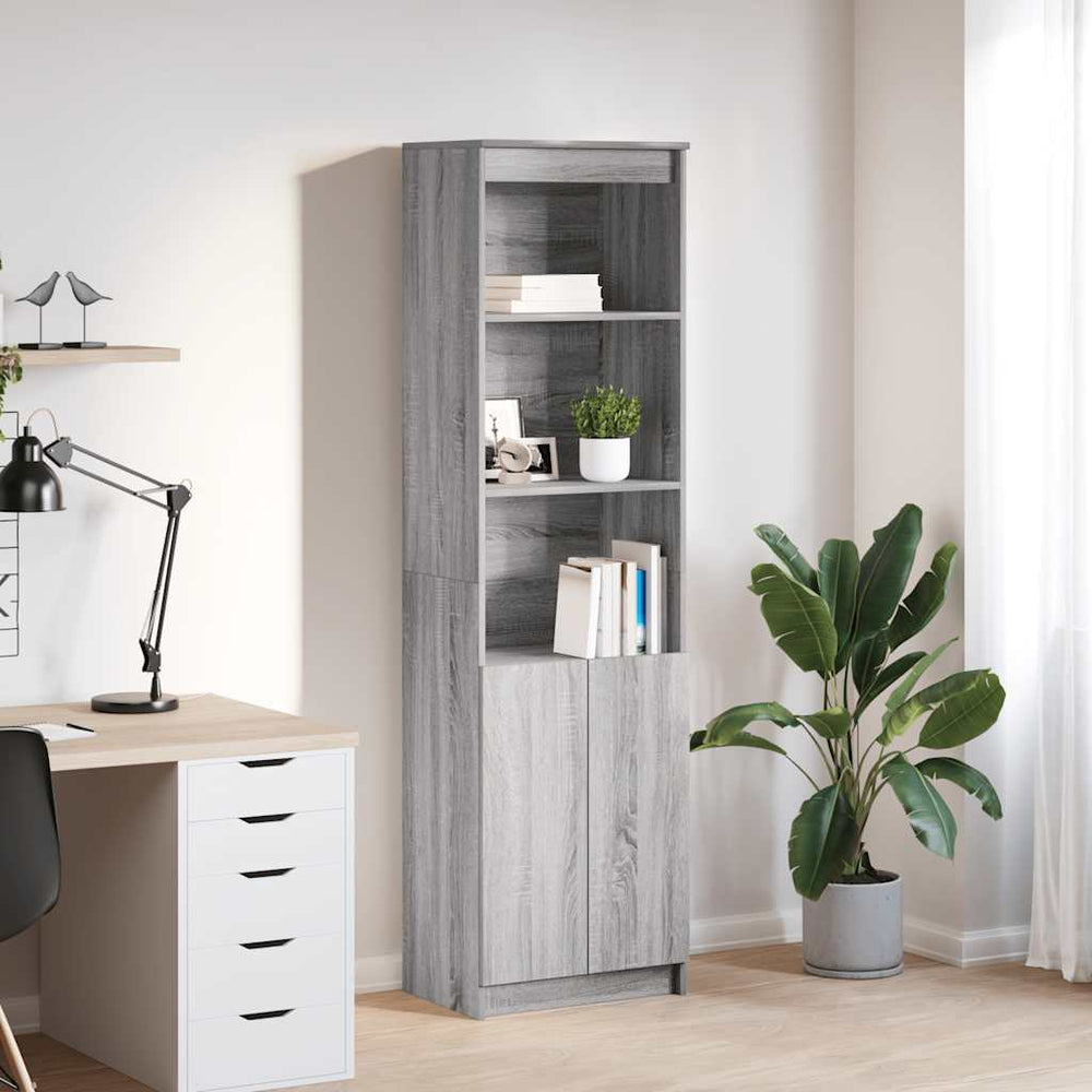 Highboard Grau Sonoma 50x180 cm
