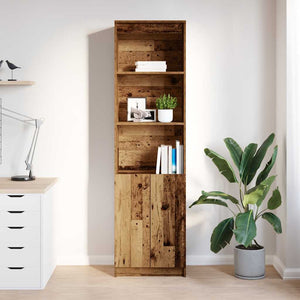 Highboard Altholz-Optik 50x35x180 cm