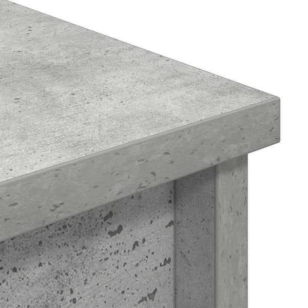 Highboard Betongrau 70x35x180 cm