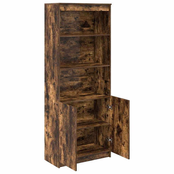 Highboard Räuchereiche 70x35x180cm