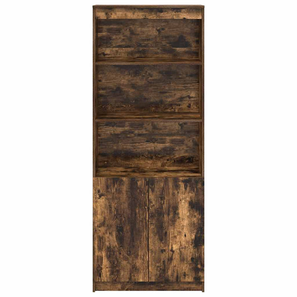 Highboard Räuchereiche 70x35x180cm
