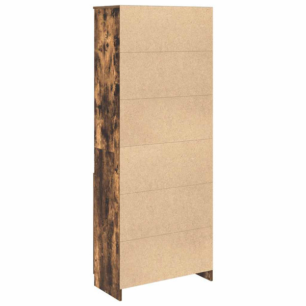 Highboard Räuchereiche 70x35x180cm