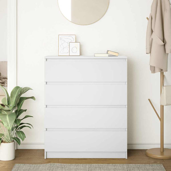 Weißes Sideboard 80x35x99 cm