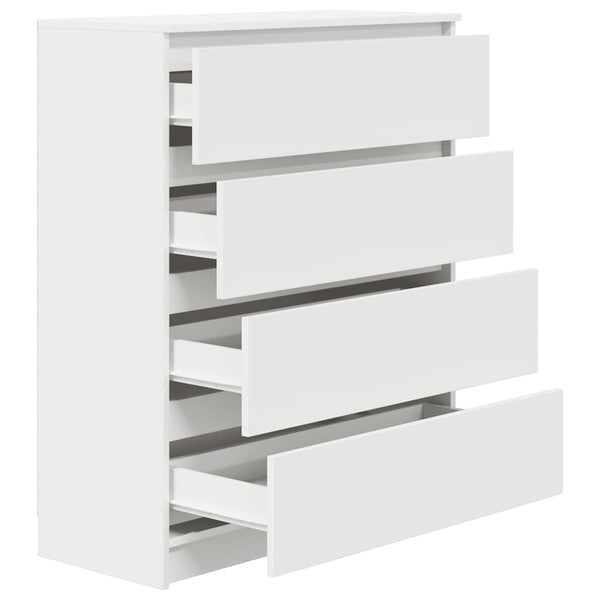 Weißes Sideboard 80x35x99 cm