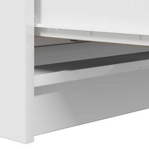 Weißes Sideboard 80x35x99 cm