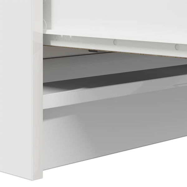 Weißes Sideboard 80x35x99 cm
