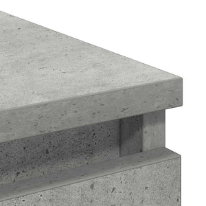 Betongraues Sideboard 80x35x99 cm