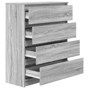 Sideboard Grau Sonoma 80x35x99 cm