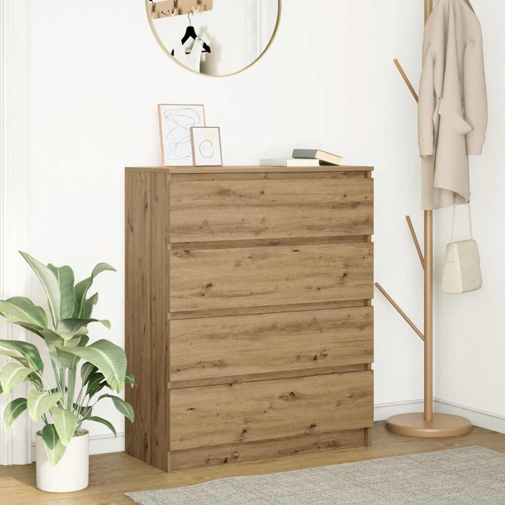 Sideboard Artisan Eiche 80x35x99 cm