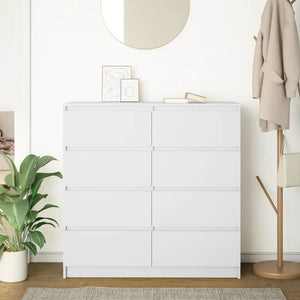 Weißes Sideboard 100 cm Holzwerkstoff
