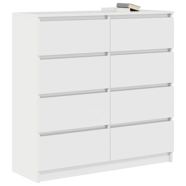 Weißes Sideboard 100 cm Holzwerkstoff