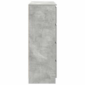 Betongraues Sideboard 100x35x99 cm