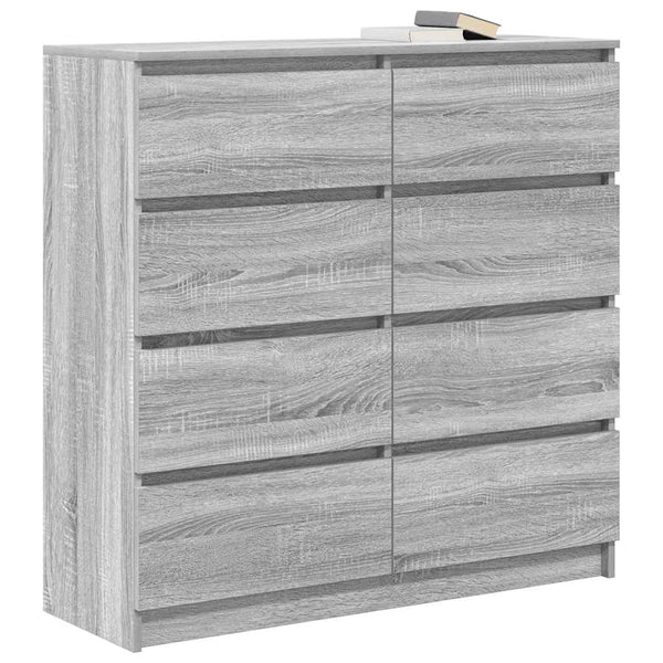 Sideboard Grau Sonoma 100 cm