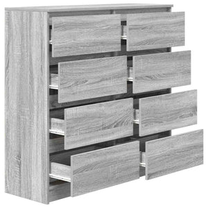 Sideboard Grau Sonoma 100 cm
