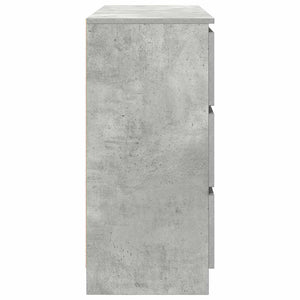 Sideboard Betongrau 100x35x76 cm
