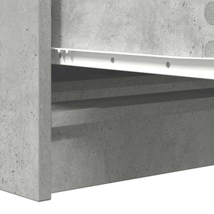 Sideboard Betongrau 100x35x76 cm