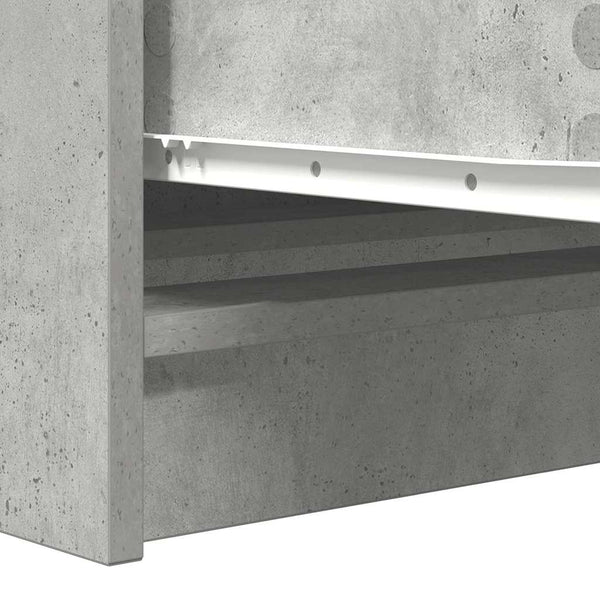 Sideboard Betongrau 100x35x76 cm