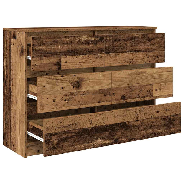 Sideboard Altholz-Optik 100 cm