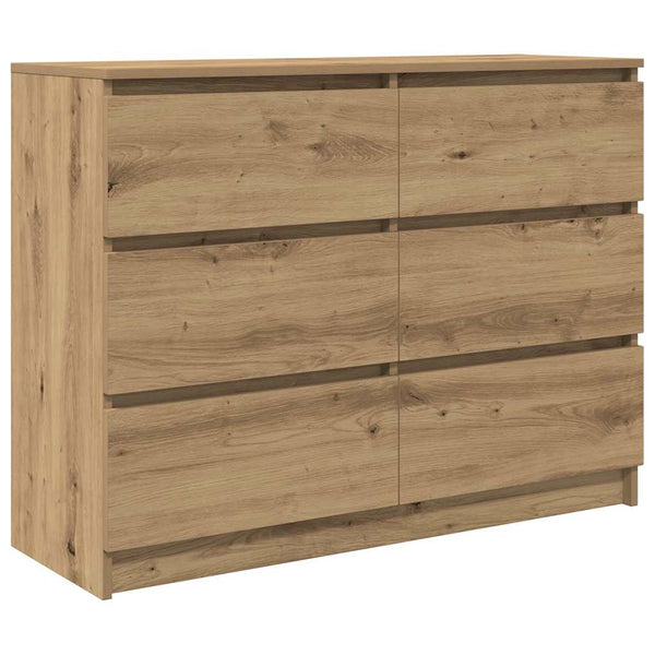 Sideboard Artisan Eiche 100x35x76 cm