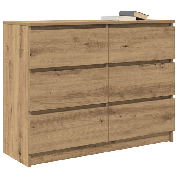 Sideboard Artisan Eiche 100x35x76 cm