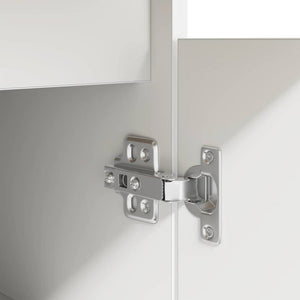 Schreibtisch Weiß mit Schubladen 140 cm