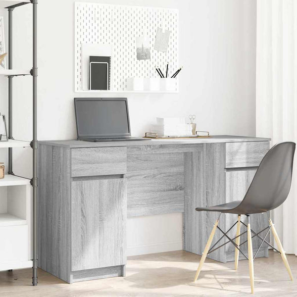 Schreibtisch Grau Sonoma 140 cm