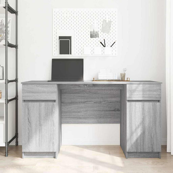 Schreibtisch Grau Sonoma 140 cm