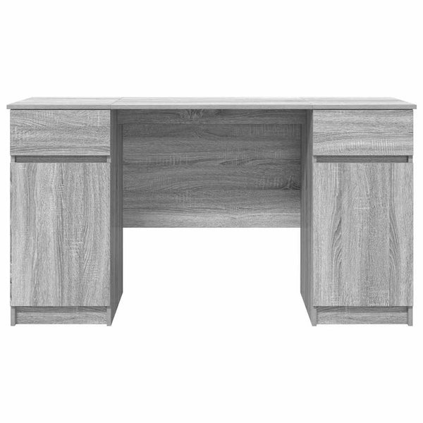Schreibtisch Grau Sonoma 140 cm