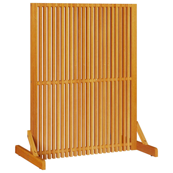 Akazienholz Sichtschutz Braun 79,5x50x110cm