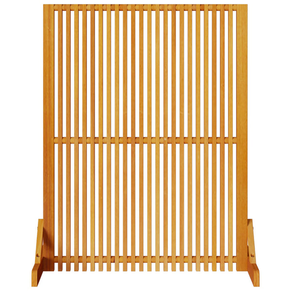 Akazienholz Sichtschutz Braun 79,5x50x110cm
