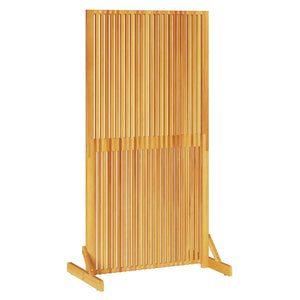 Akazienholz Sichtschutz Braun 150cm