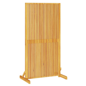 Akazienholz Sichtschutz Braun 150cm