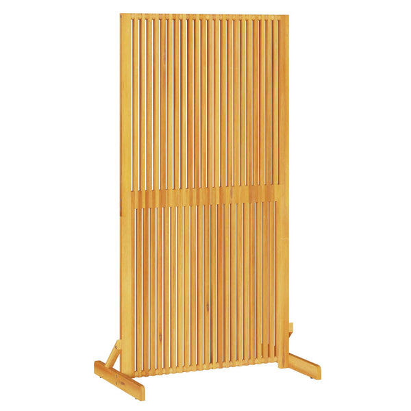 Akazienholz Sichtschutz Braun 150cm