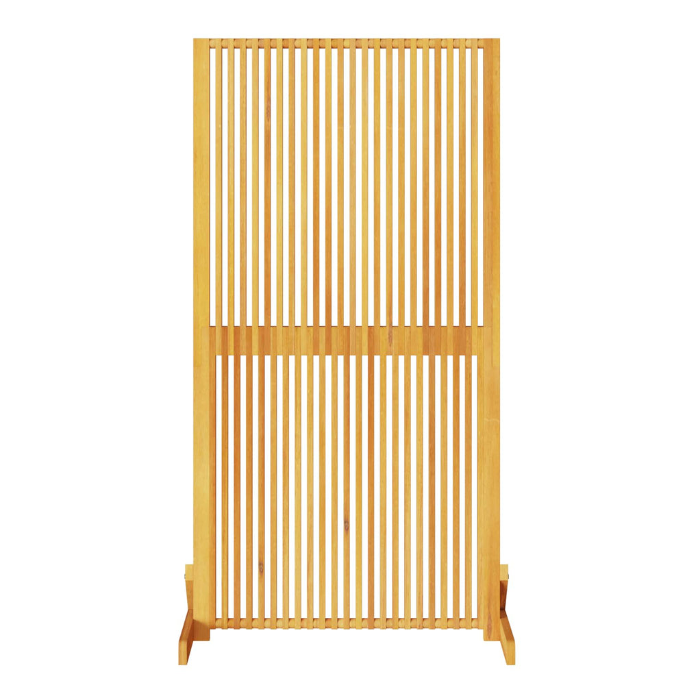 Akazienholz Sichtschutz Braun 150cm